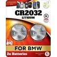 thumbnail image 1 of Pilas CR2032 Key Battery Outlet, paquete de 2 para control remoto de llave BMW, 1 of 8
