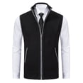 thumbnail image 2 of Suéter tipo cárdigan de otoño para hombre, suéter de cuello alto para hombre, suéter, abrigo, chaleco, chaqueta, moda de otoño, 2 of 5