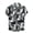 Grey, variant on RKSTN Mens Hawaiian Shirts Casual Floral Shirts Short Sleeve Button Down Beach Tropical Shirts