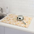 thumbnail image 6 of Yiaed Cute Duck And Flower Print Highly Absorbent Microfiber Kitchen Counter Mat, Dish Drying Pad for Dishes, Utensils, Pots and Pans, Large 18" x 24", 6 of 7