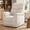 Off-white (ZJ729-1), variant on Eastvita Oversized Swivel Rocker Recliner Chair Manual Chenille Armchair 38.6'' Extra Wide Seat 350 lbs