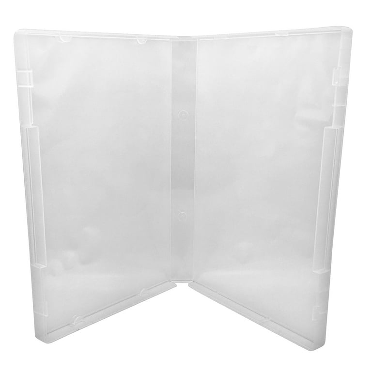 CheckOutStore 50 Clear Storage Cases 21mm for Rubber Stamps /w Tabs (No Hub)