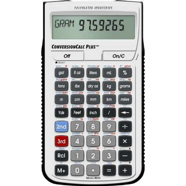 calculated industries 8030 conversioncalc plus ultimate professional