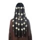 thumbnail image 2 of Diadema de girasol para mujer, tocado hippie, heytea Bohomia, tocado de corona con cuerda de plumas para niñas (girasol), 2 of 5