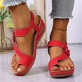 thumbnail image 5 of YOUYEDIAN Orthopedic Sandals for Women Summer Casual Arch Support Walking Shoes Comfy Slip on Non Slip Open Toe Slippers, 5 of 7
