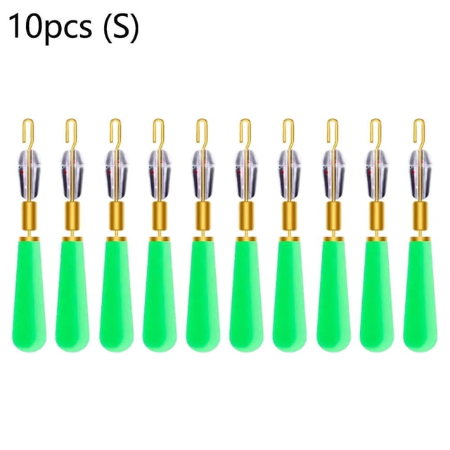 10-pcs Float Seat, Quick-Change Float Connector, Silicone Float Seat, Swivel, Fishing Accessories-s-