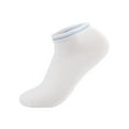 thumbnail image 1 of AWZXDE Women's Solid Color Non Slip Yoga Socks Indoor Dance Sport Silicone Grip Boat Short Socks, 1 of 3