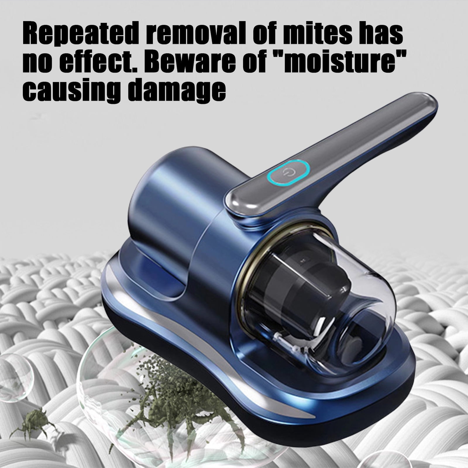 PWPSG High-Suction Wireless Bed Bug Vacuum Cleaner - Powerful Deep Cleaning for Home with 8000PA Suction, USB Type-C Charging Multi-color