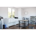 thumbnail image 2 of Pemberly Row Small Desk-Side Receptacle in Black & Blue, 2 of 5