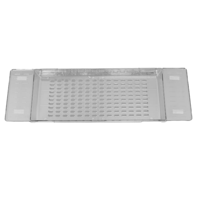 Retractable Bathtub Tray for Books, Tablets, Wine, Stylish Bathroom Accessory, Convenient Space Holding Items