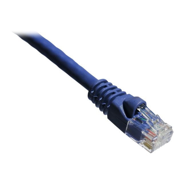 Axiom - Patch cable - RJ-45 (M) to RJ-45 (M) - 100 ft - UTP - CAT 6a - IEEE 802.3an - molded, snagless, stranded - purple