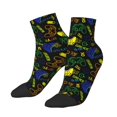 thumbnail image 2 of Bingfone Game Play Design Patterned Men'S Women'S Casual Cotton Socks, 2 of 9
