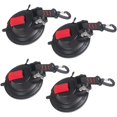 thumbnail image 1 of 4PCS Heavy Duty Suction Cup - Large Suction Anchor With 360°Rotating hook,For Camping Car Side Awning, 1 of 5