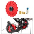 thumbnail image 6 of 11T/12T/13T/14T/15T/16T/17T Rear Derailleur Pulley, Bike Ceramic Bearing Jockey Wheel Aluminium Alloy Rear Derailleur Guide Roller 17T Red, 6 of 10