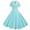 Light blue, variant on Homenesgenics Plus Size Dresses Women's 1950s Retro Dress Short Sleeve Vintage Dress Womens Clothes under $8