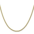 thumbnail image 2 of Finest Gold 14K Yellow Gold 2.25 mm Parisian 18 in. Wheat Chain, 2 of 4