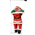 thumbnail image 2 of Wuffmeow Christmas Hanging Decoration Santa Claus Climb Ladder Hanging Decoration Festival Party Supplies, 2 of 10