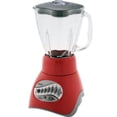 thumbnail image 1 of Licuadora OSTER 12 Velocidades 1.25 Litros Vaso de Vidrio Rojo 6805, 1 of 2