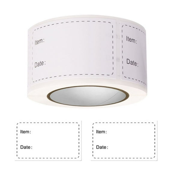 Kitchen Self Adhesive Removable Food Freezer Date Content Label Kitchen Sticker Food Stickers Food Storage Label STYLE 7