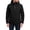 A304-Black, variant on Men's Hooded Windbreaker Sun Protection Jackets Full Zip Shirt Drawstring Hood with Side Zipper Pocket Outdoor Slim Fit Lightweight Hiking Tops