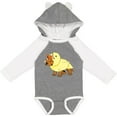 thumbnail image 3 of Inktastic Easter Duck Triceratops Boys or Girls Long Sleeve Baby Bodysuit, 3 of 5