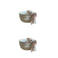 thumbnail image 1 of Toystoory Macetas de dibujos animados en forma de animales de resina, macetas duraderas para jardines, maceta de conejito de belleza, Type2 NO2, 1 of 6
