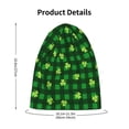 thumbnail image 4 of Xecao Happy St. Patrick's Day5 Print Beanie Hat Toddler Girls Boys, Baby Hats Winter Warm Knitted Thermal, Kids Winter Caps, 4 of 7