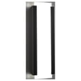 thumbnail image 4 of WAC Lighting Fiction 26" LED 1-Light Aluminum Indoor/Outdoor Wall Light in Black, 4 of 5
