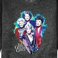 thumbnail image 3 of Golden Girls - Paint Splatter Group - Men's Crew Neck Fleece Pullover, 3 of 5