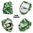thumbnail image 5 of FORMRS Mini Backpack Purse for Women Travel Daypack Casual Shoulder Bag, Green Camouflage Pattern, 5 of 7