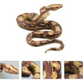 thumbnail image 5 of Jouet Serpent Réaliste Haute Simulation Jouet Serpent en Caoutchouc Modèle Python pour Accessoires de Jardin et Farce Effrayant d'Halloween, 5 of 5