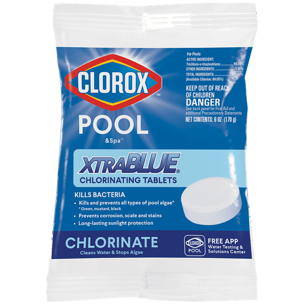chlorine tablets in salt water pool