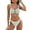 Gingham Green, variant on Women High Cut Bikini Sets String Sexy Swimsuit Two Piece Underwire Bathing Suit Brazilian Cheeky Cut Out Cute Swimwear