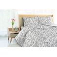 thumbnail image 3 of Ambesonne Abstract Down Alternative Quilt Comforter, Modern Geometrical Lines, King, Charcoal Grey and White, 3 of 5