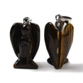 thumbnail image 2 of 5pcs Tiger Eye Pendants Angel with Alloy Snap on Bails 31~31.5x17~18x12mm Hole: 7.5x4mm, 2 of 3