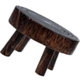 thumbnail image 2 of EIMELI Wood Plant Riser Stand Round Stool Bonsai Holder Potted Plant Display Shelf, 2 of 5