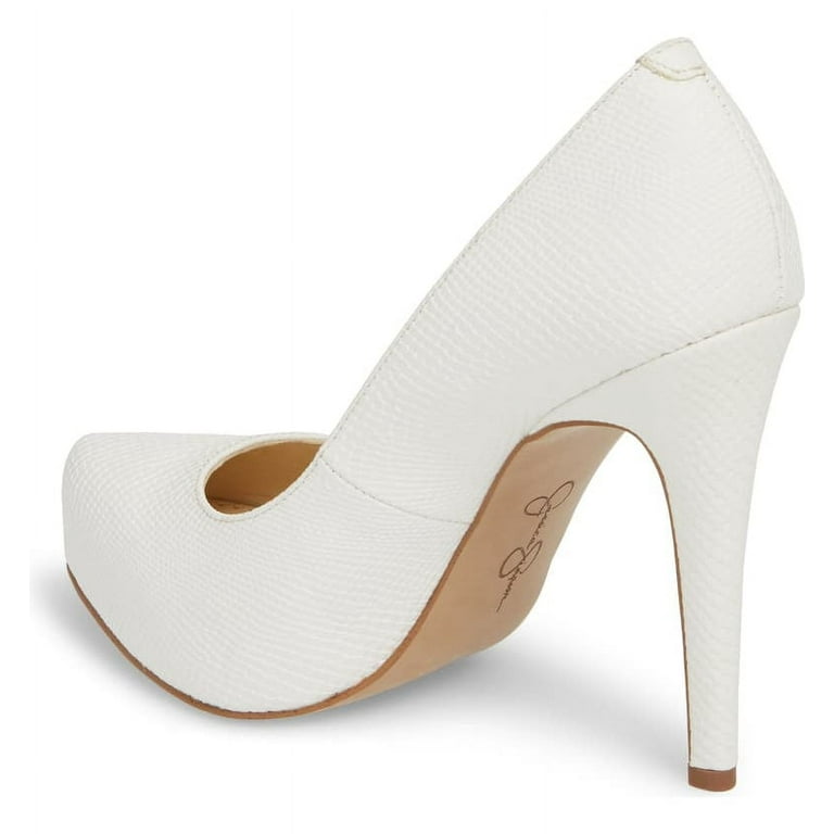 Jessica simpson cheap white pumps