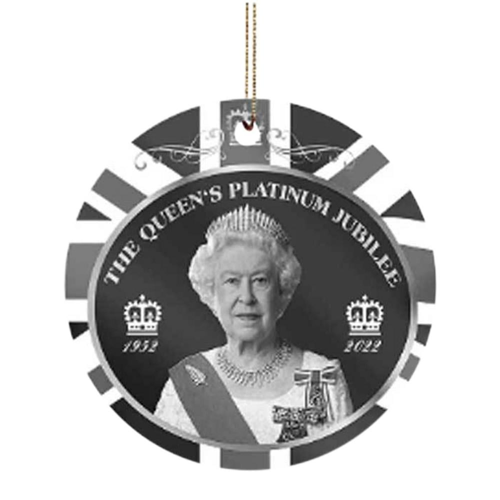 Ksruee Christmas Tree Ornaments Queen Elizabeth II 2022 Queen Elizabeth