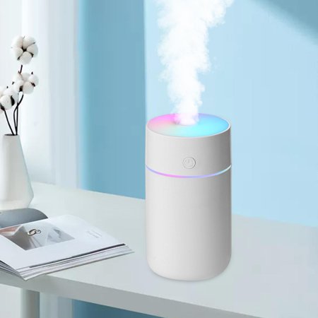 

Air Humidifier 2 Spraying Modes Personal Desktop Humidifier for Living Room White