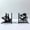 Left and Right Side, variant on Craftnamesign Customized Nautical Metal Bookends For Shelves, Mermaid Bookshelf Decor