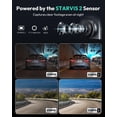 thumbnail image 4 of BOTSLAB G300H Plus 4K STARVIS 2 Dual Dash Cam Front and Rear, 64GB Card Included, WDR Night Vision, Voice Control, 5.8GHz WiFi, 4 of 10