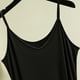 thumbnail image 5 of Camisón corto de poliéster para mujer, holgado, cómodo, sin mangas, largo medio, falda, color liso, 5 of 5