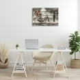 thumbnail image 3 of Stupell Industries Rose Filled Bike over Canal Transportation Painting Wrapped Canvas Art Print Wall Art, 30 x 20, 3 of 8