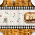 thumbnail image 6 of Sunflower Vase Sunshine Summer Table Runner, Spring Kitchen Dining Table Decoration for Home Party Decor, 6 of 6