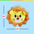 thumbnail image 3 of Buckle Toy Benny Lion - Toddler, Early Learning, Basic Life Skills, Children, Plush Travel Activity, 3 of 7