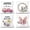 1, variant on Easter Pillow Covers Set of 4 Rabbit Pink Truck Egg Decorative Pillow Case Bunny Ear with Flowers Cotton Throw Cushion Cover for Home Office Sofa Bed Couch 16x16 Inch