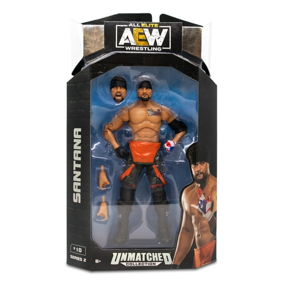 Santana AEW Unmatched Series 2 #10 Action Figure