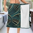 thumbnail image 5 of Mens Shower Wrap Adjustable Bath Wrap Towel Body Towels for Gym Shower Sauna Spa Modern Luxury Pattern 60x28, 5 of 7