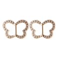 thumbnail image 2 of Eoperou 1 Pair Alloy T-shirt Clips Clothes Buckles Top Rings Flower Butterfly Shape Anti-slip Anti-rust Faux Pearl Rhinestone Decor T-shirt Knot Fasteners, 2 of 8