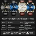 thumbnail image 4 of WLISTH S946 Classic Stylish Men Quartz Wrist Watch Multifunctional Business, 4 of 8